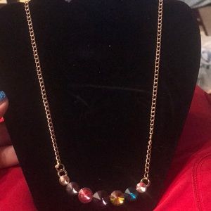 Multiple colours Gem Necklace